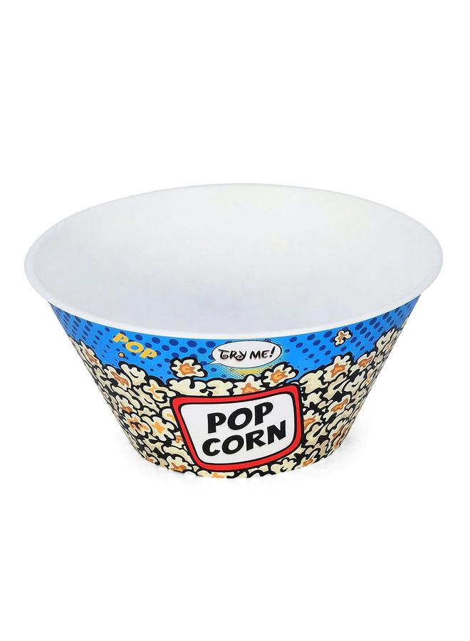 HEREVIN Blue Popcorn Printed Snack Bowl 750Ml - Image 2